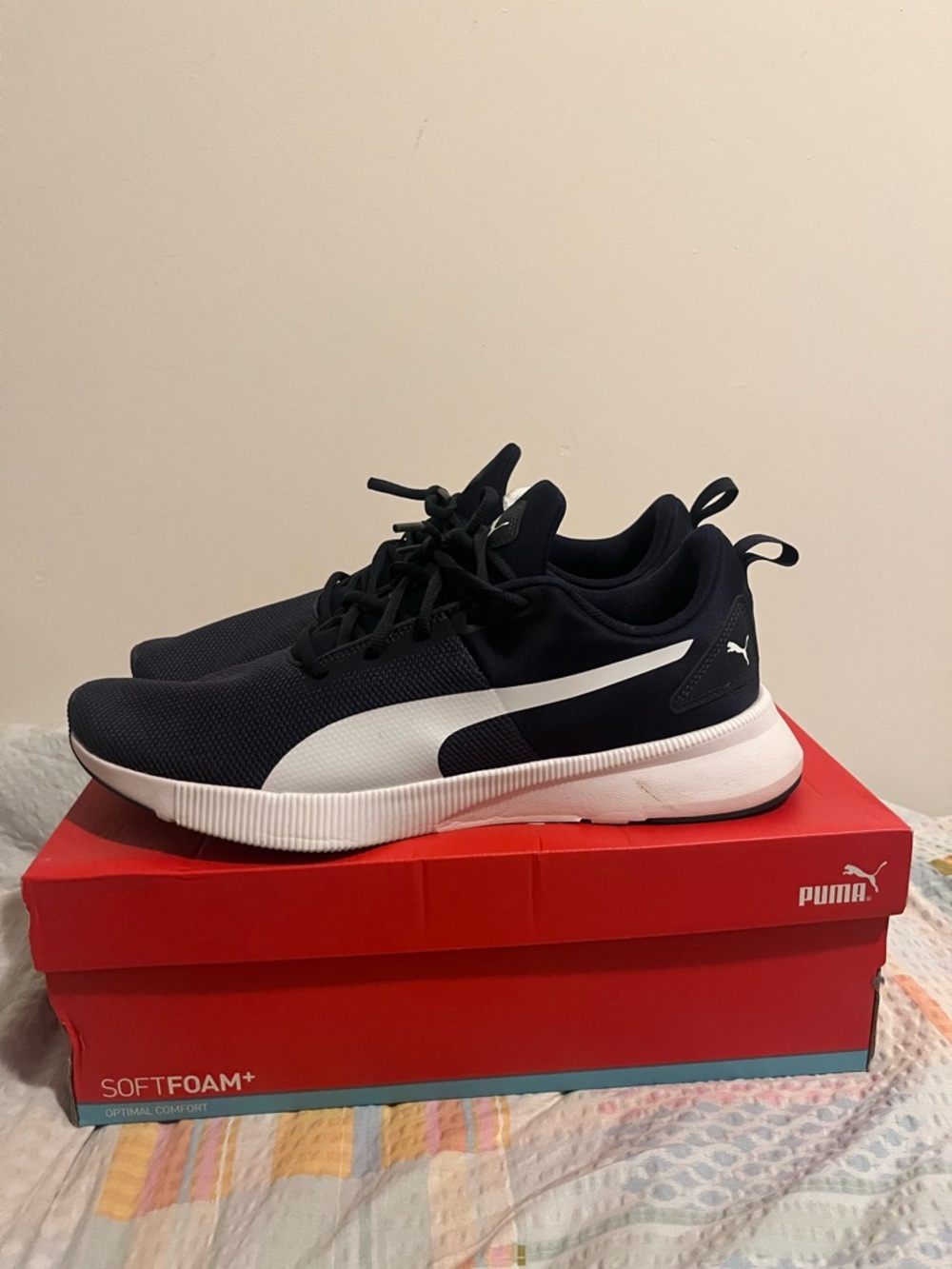Puma flyer runner blue/White Jogging Sneakers